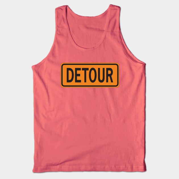 Detour Tank Top by AaronShirleyArtist